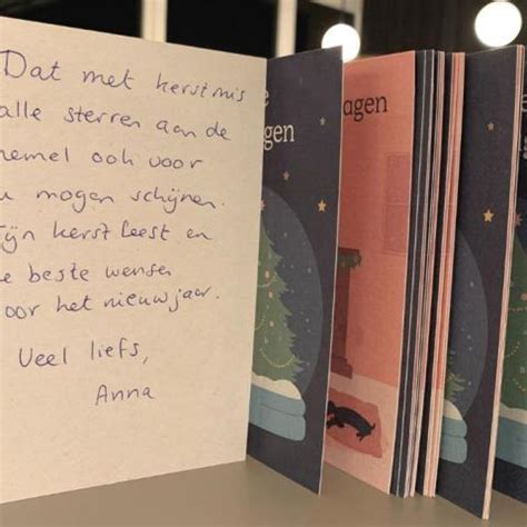 tekst voor eenzame ouderen|Lief! Yvonne schrijft duizenden kerstkaarten voor eenzame ouderen